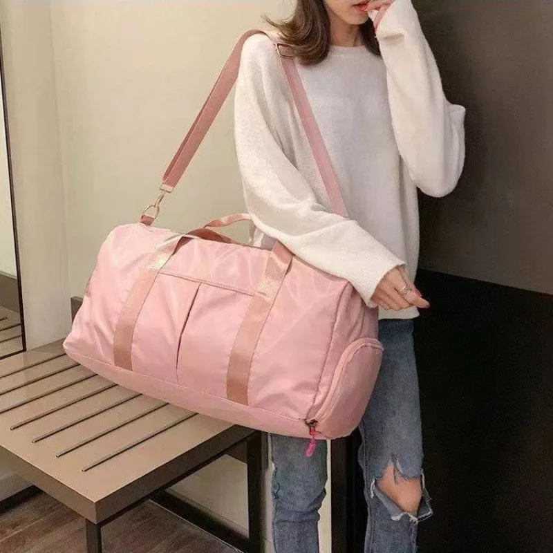 

Cycling Bag Men and Women Large-capacity One-shoulder Duffel Bag Portable Dry and Wet Separation Independent Shoe Warehouse