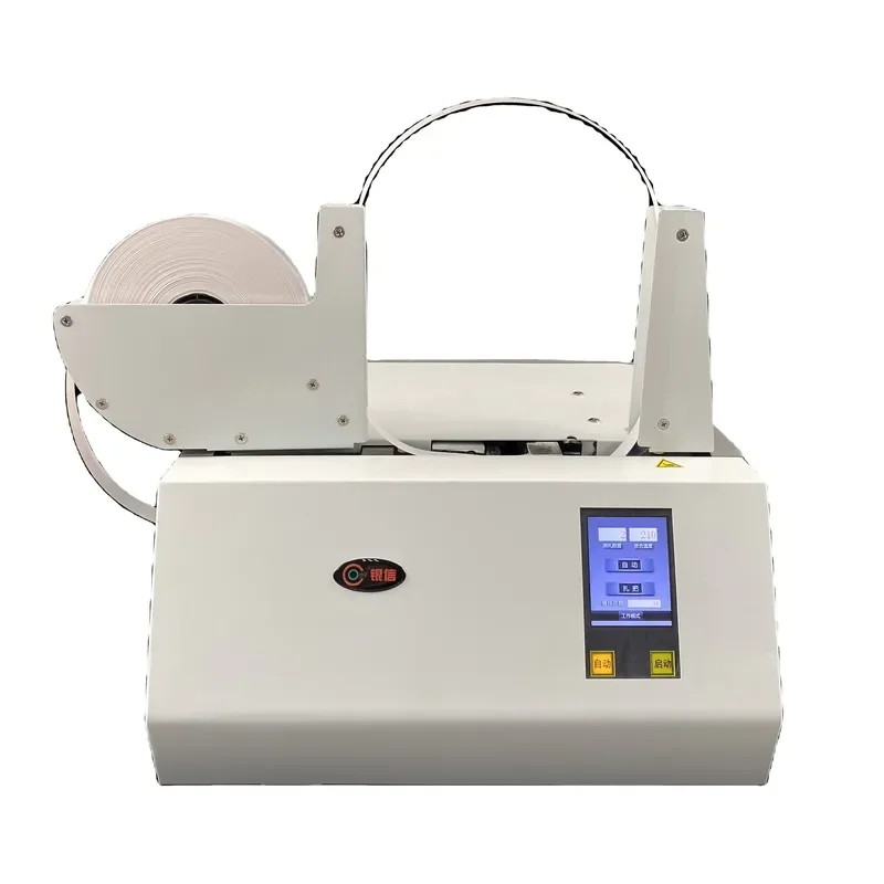 for Cash Automatic Binding Machine Banknote Binder 30mm Width Currency Note Strapping Device for Bank Office Use