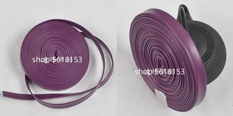 Purple leather rope sago ito for Japanese sword katana wakizashi tanto