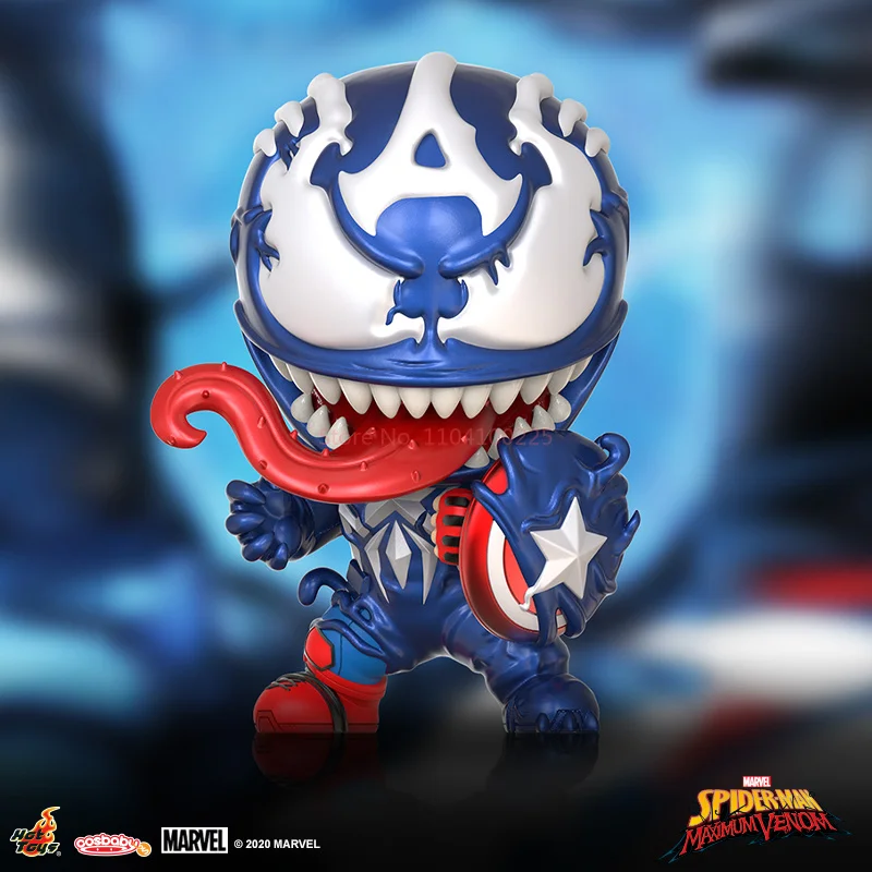 W magazynie 100% oryginalne HotToys COSBABY SPIDER MAN VENOM DOCTOR STRANGE COSB760-COSB767 kolekcja modeli dzieła sztuki zabawki Q Edition