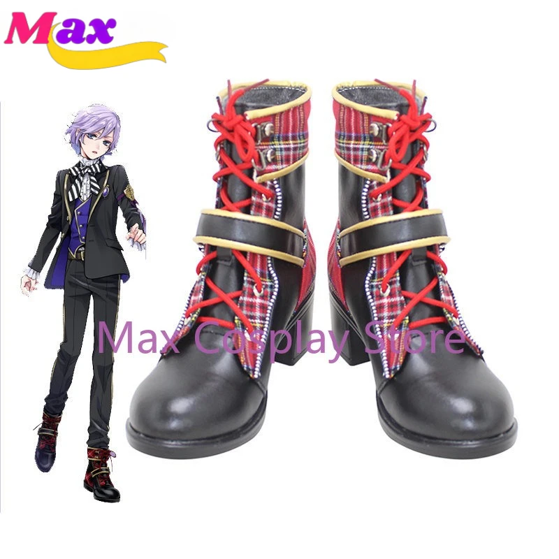 

Epel Felmier обувь для косплея игра Twisted Wonderland красные туфли из искусственной кожи на заказ карнавальные ботинки на Хэллоуин реквизит для косплея