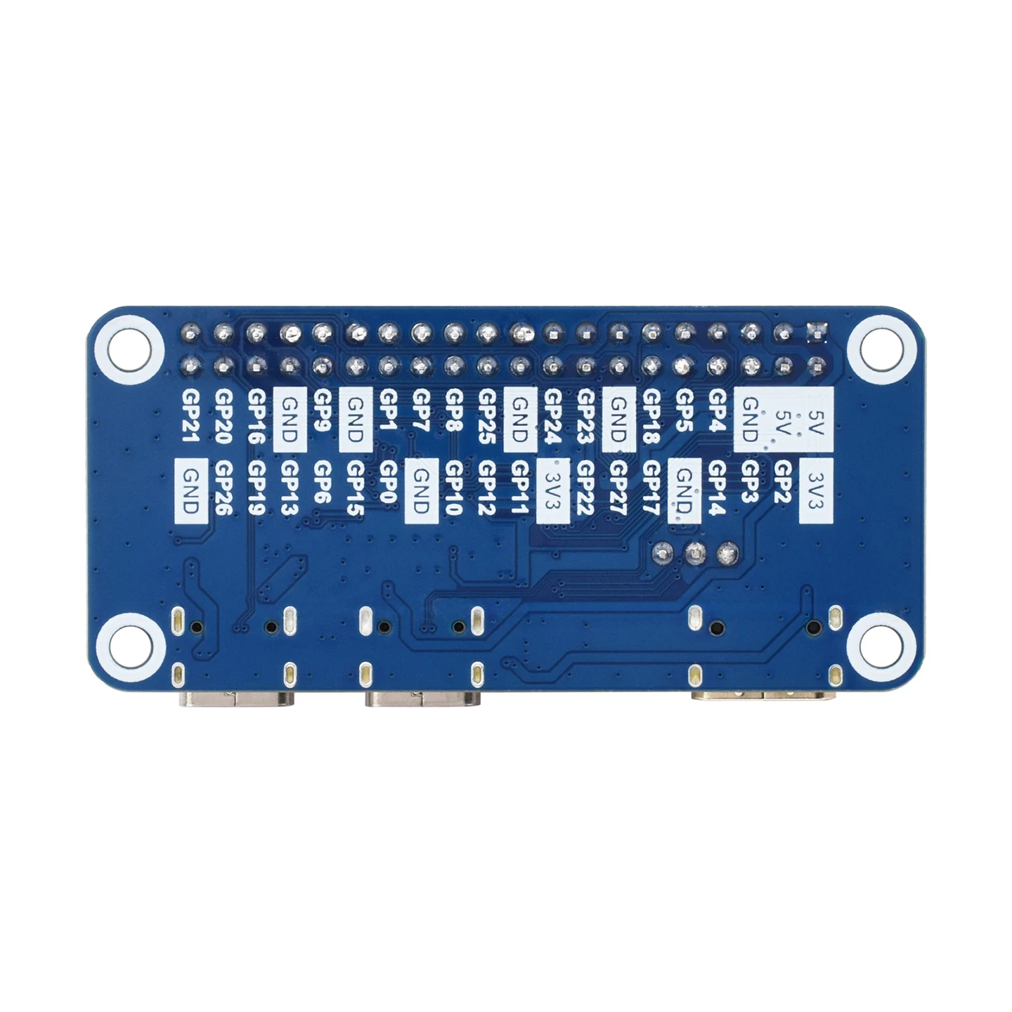 RP2350-PiZero Entwicklungsboard Dual-Core Dual-Architektur mit 40PIN GPIO für Raspberry Pi Pico 2