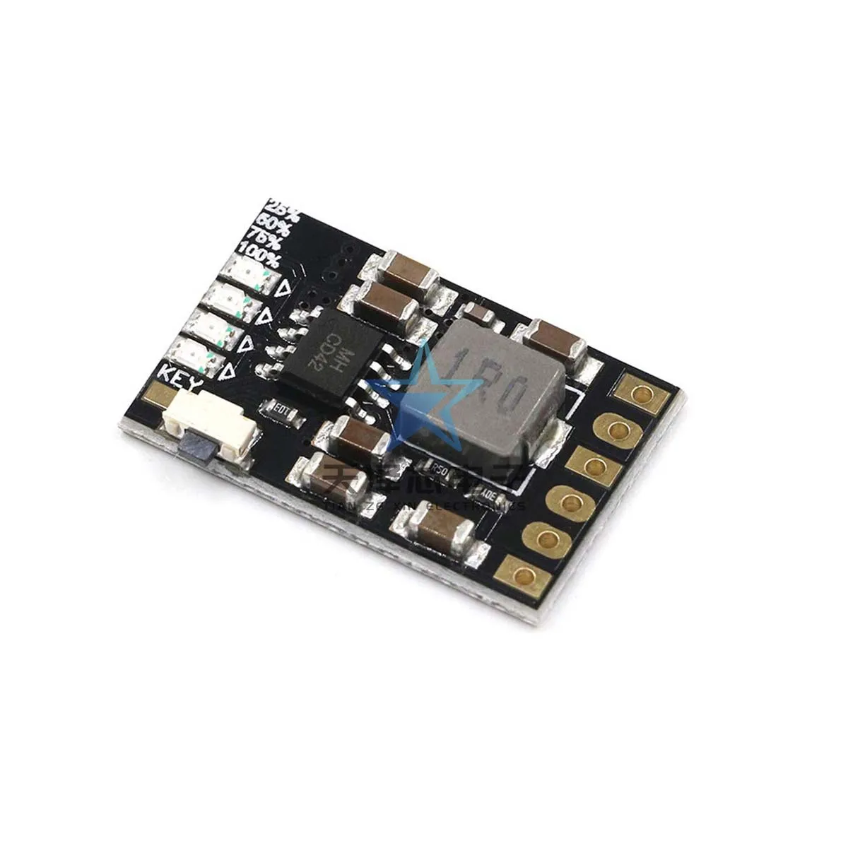 Módulo integrado de carregamento e descarga 2A 5V 3.7V 4.2V 18650 Bateria de lítio Carregamento Boost Power Board Protection