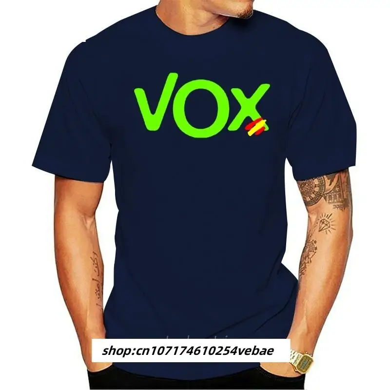 T-Shirt-T-Shirt - Roly Logo Vox Spain Newest Fashion Tee Shirt cotton tshirt men summer fashion t-shirt euro size summer tshirt