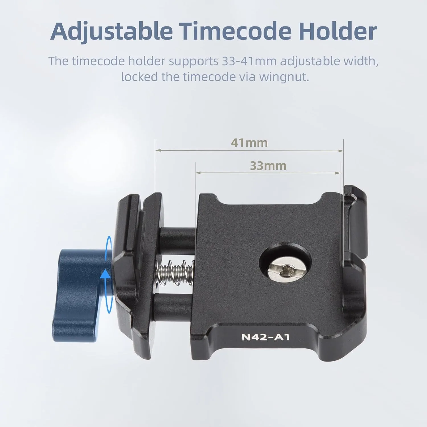 Nitze Timecode Holder for Deity TC-1 / Tentacle Sync E MKII Timecode