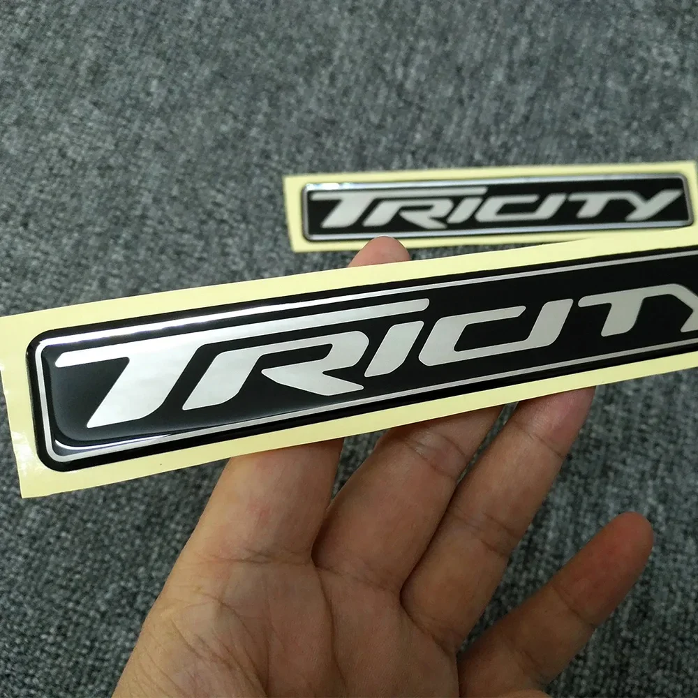 For Yamaha Tricity 125 300 Motorcycle Emblem Badge Logo Decals Tank Pad Accessory Scooter Fairing Stickers 2017 2018 2019 2020
