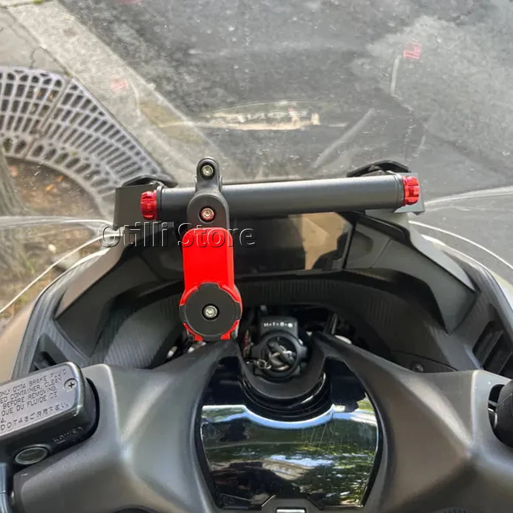 สำหรับฮอนด้า NC750X NC 750 X 2014 2015 NC700X NC 700X 2012-2014 ที่ยึดโทรศัพท์มือถือสำหรับมอเตอร์ไซค์ ขายึด GPS อุปกรณ์เสริม