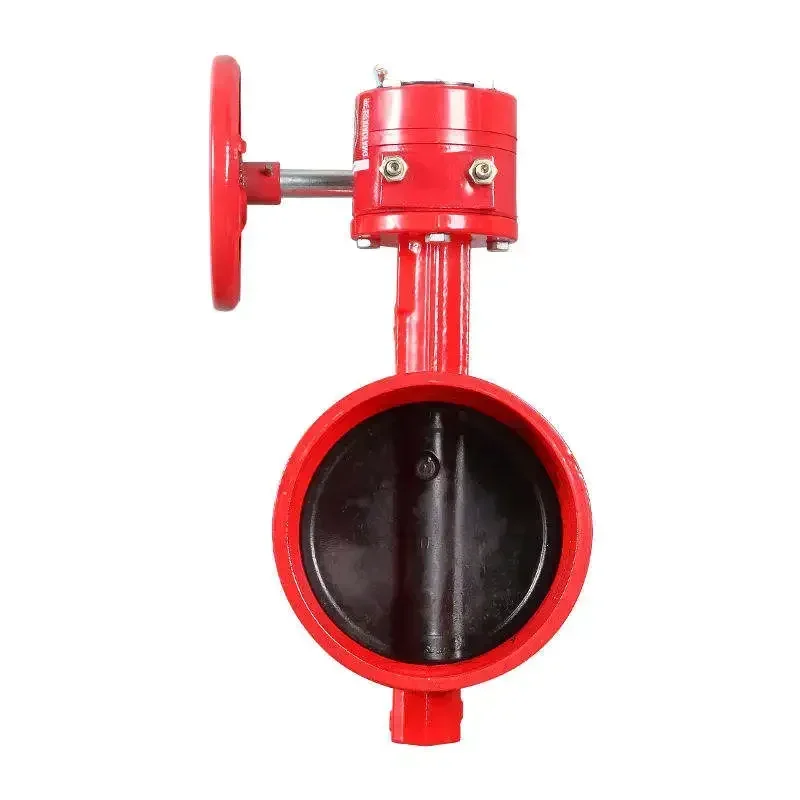 A top-selling product in 2026: the DN150 D381X grooved turbine butterfly valve suitable for fire control.