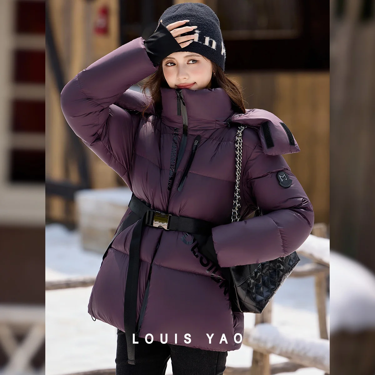 Рисунок 3 - LOUIS YAO, новые пальто на гусином пуху в стиле лофт