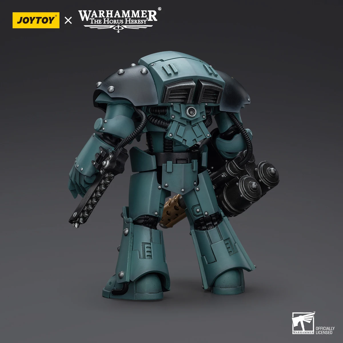 【SF】JOYTOY 1/18 Action Figure Warhammer 40K Sons of Horus Tartaros Terminator Squad Prime Model Toy Gift