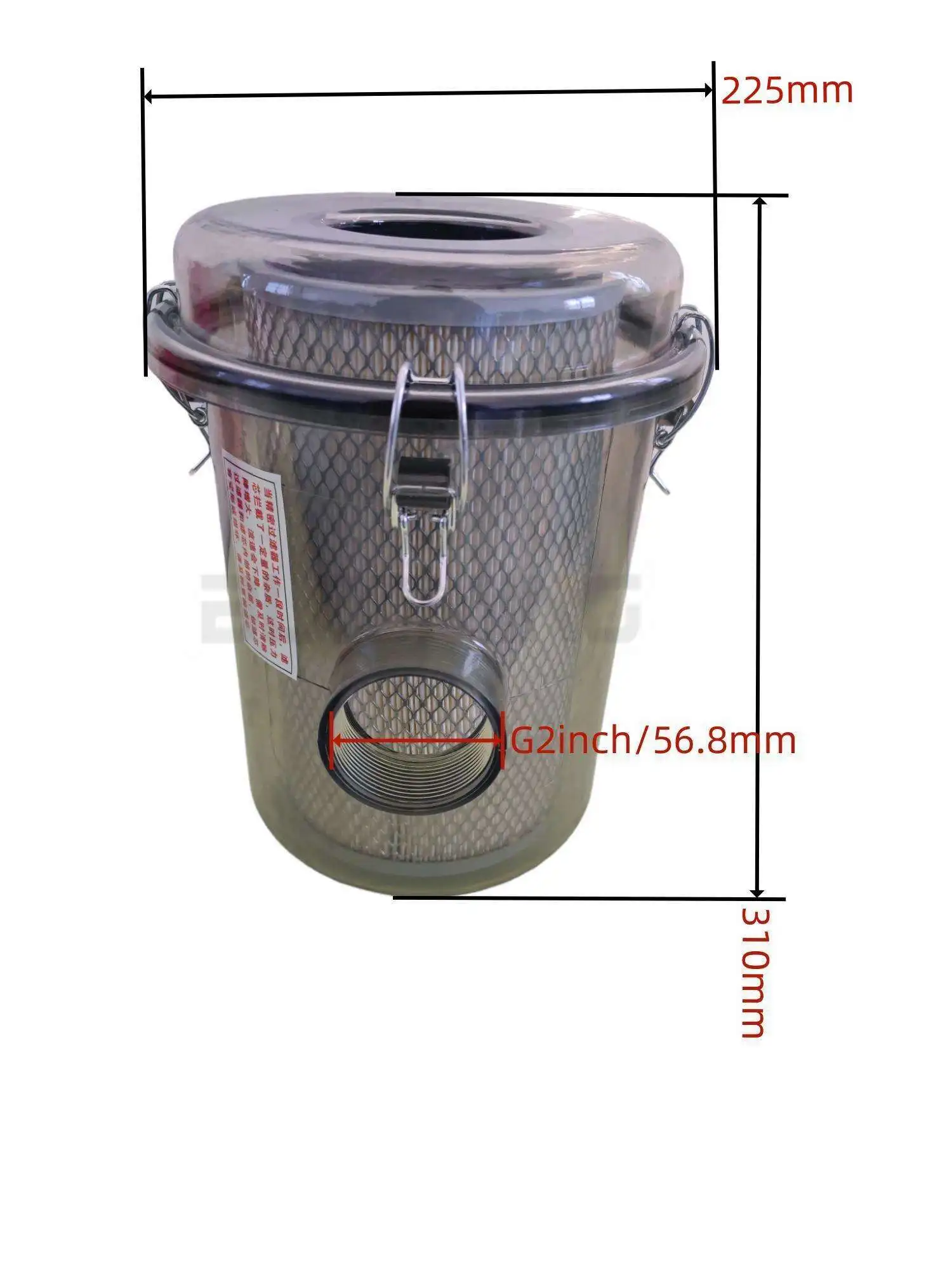 Imagem -03 - Cnc Router Machine Vacuum Pump Esboço Filtro de Vácuo Bomba de Ferramentas Acessórios
