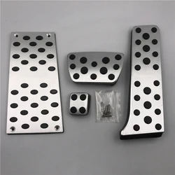 Car Modified Pedal Cover For LEXUS IS250 300H 350 200t 2013~2017 Gas Footrest Refitting Pad Cover Interior Decorative Accessory