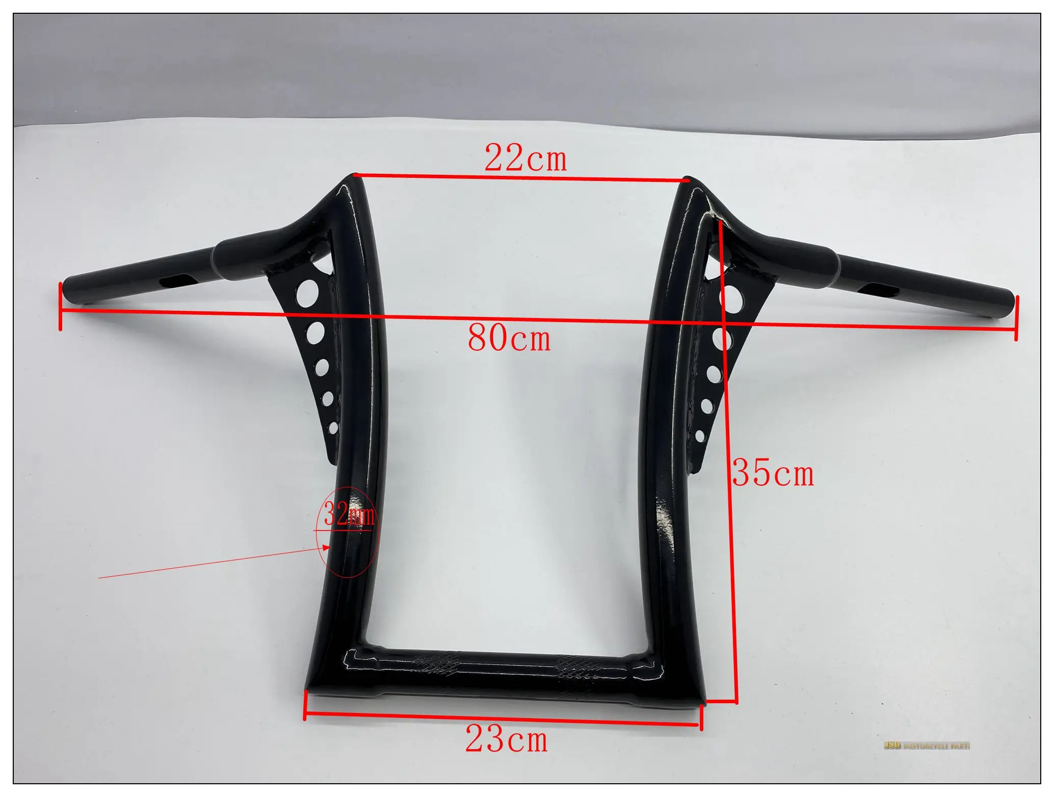 Applicable to Harley Hardman xl883 / 1200 / x48 / 72 / Dina / night Luther / fat boy modified handlebar direction handlebar horn