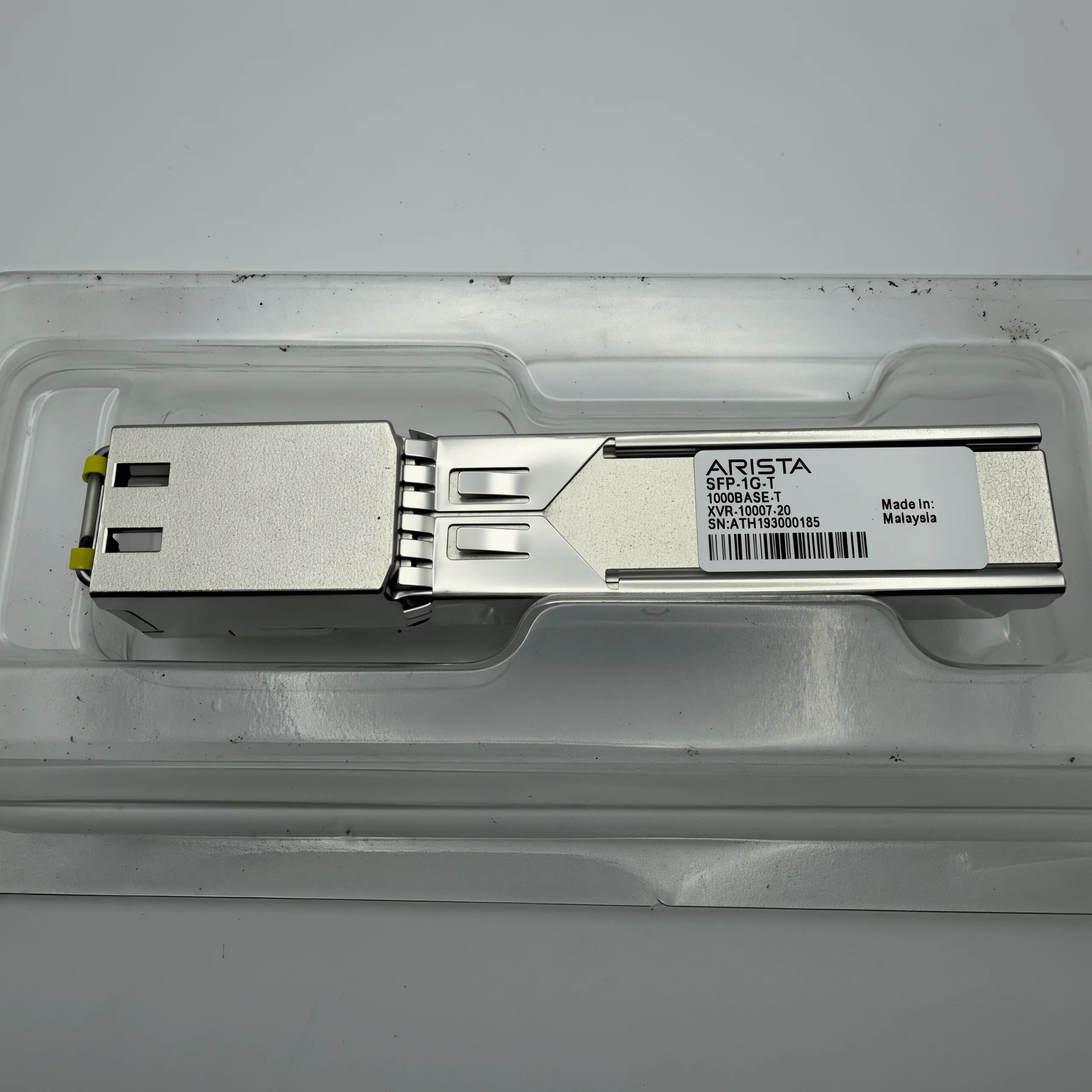 Original Arista SFP-1G-T SFP Transceiver 1000BASE-T RJ45 Copper 100m Gigabit Ethernet Data Center Switch Server Adapter