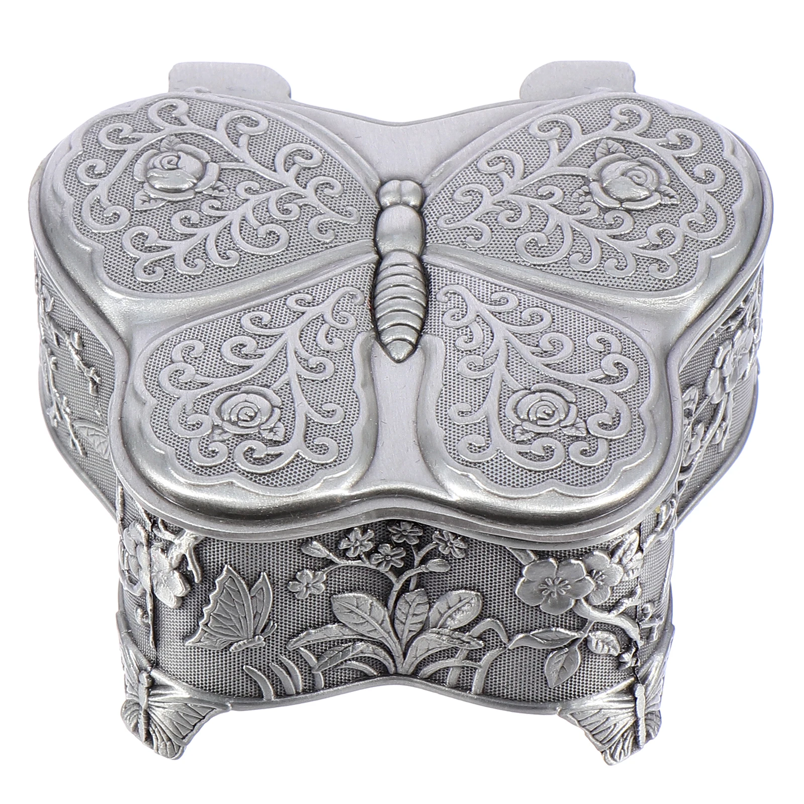 

Zinc Alloy Storage Case Portable Lightweight Box for Rings Necklaces Watches Zinc Alloy Storage Case Gift Idea