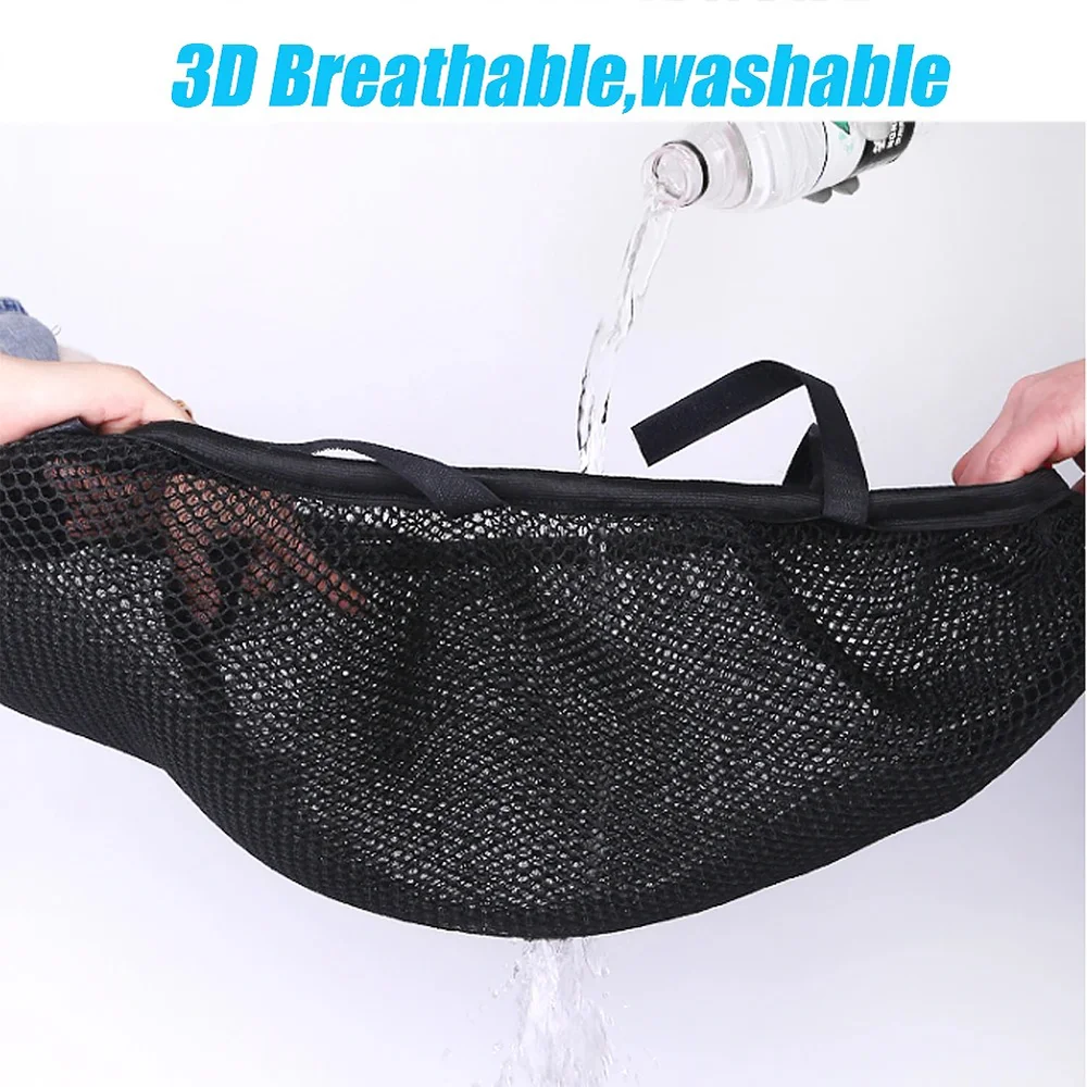 For HONDA Lead 125 3D Mesh Motorcycle Seat Cover Breathable Quick Dry Cushion Waterproof Sun Protection Non Slip Saddle Cover - Image 5