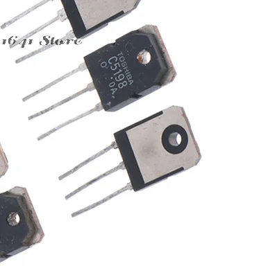 （NEW）10PCS/ 5pairs 2SC5198 2SA1941 TO3P TO-3P Transistor Original Authentic