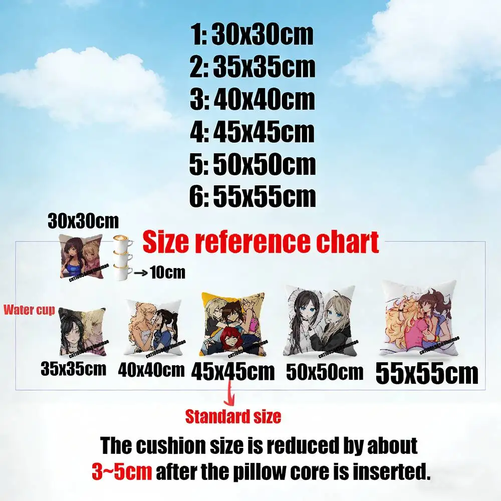 For C-Class of 09 Nicole Jecka Emily Ari Throw Pillow Case 30cm 40cm Car Custom Square Pillowcase Pad Cushion Cover