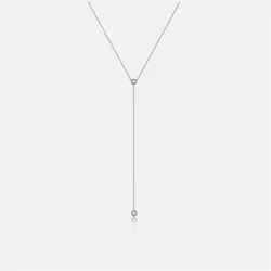 VEWANT Round CZ Pendant Cross Y 925 Sterling Silver Pendant Long Chain Necklace Choker Luxury 2024 Fine Jewelry