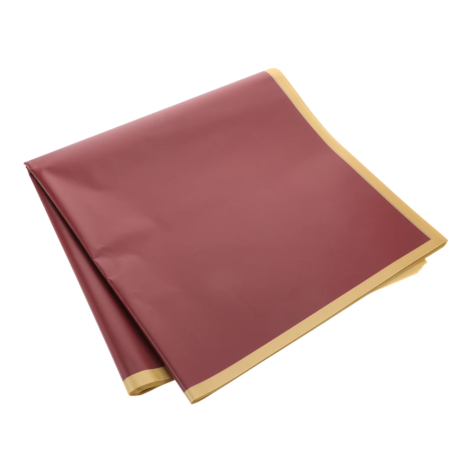 

20 Pcs Floral Wrapping Paper 58x58CM Red Pear Waterproof Flower Packaging Supplies for Bouquet DIY Decor Gifts
