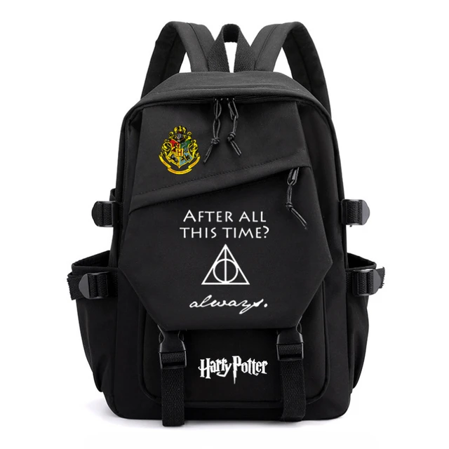 Hogwarts Badge Backpacks Anime Harry Potter School Bags for Teenager Portable Laptop Bags Large Capacity Travel Backpacks Gifts AliExpress