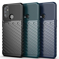 Luxury Shockproof Silicone Phone Case for OnePlus Nord N10 5G/N100 - Soft TPU Protective Cover