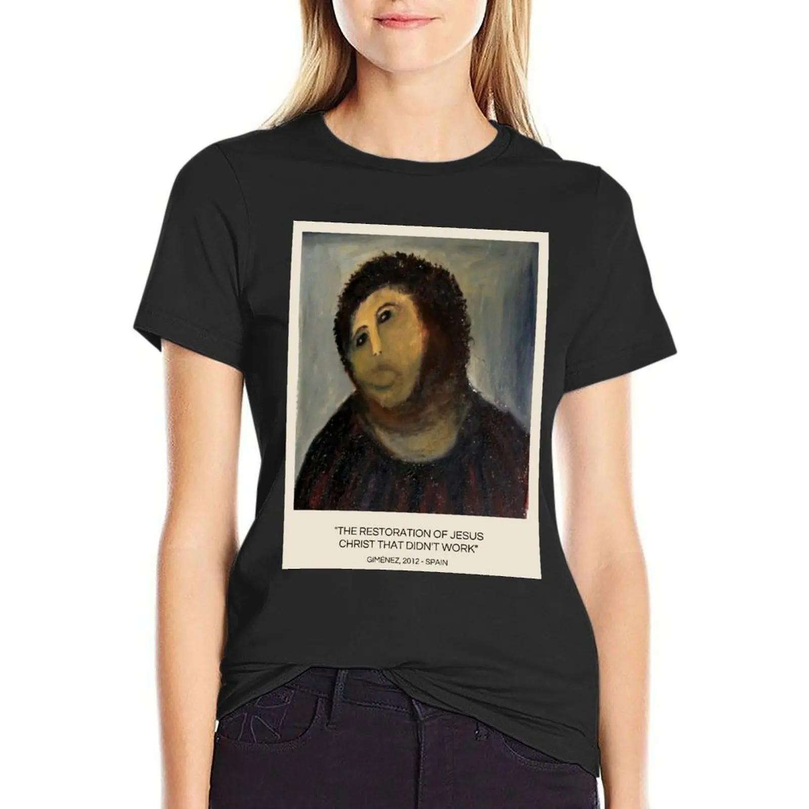 The Restoration of Jesus T-Shirt shirts graphic tees kawaii clothes hippie clothes sweat t-shirts for Women loose fit