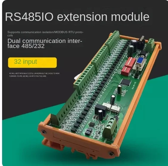 

8-64 RS485 Input Module Modbus RTU Input Expansion Serial Input IO Module Remote IO