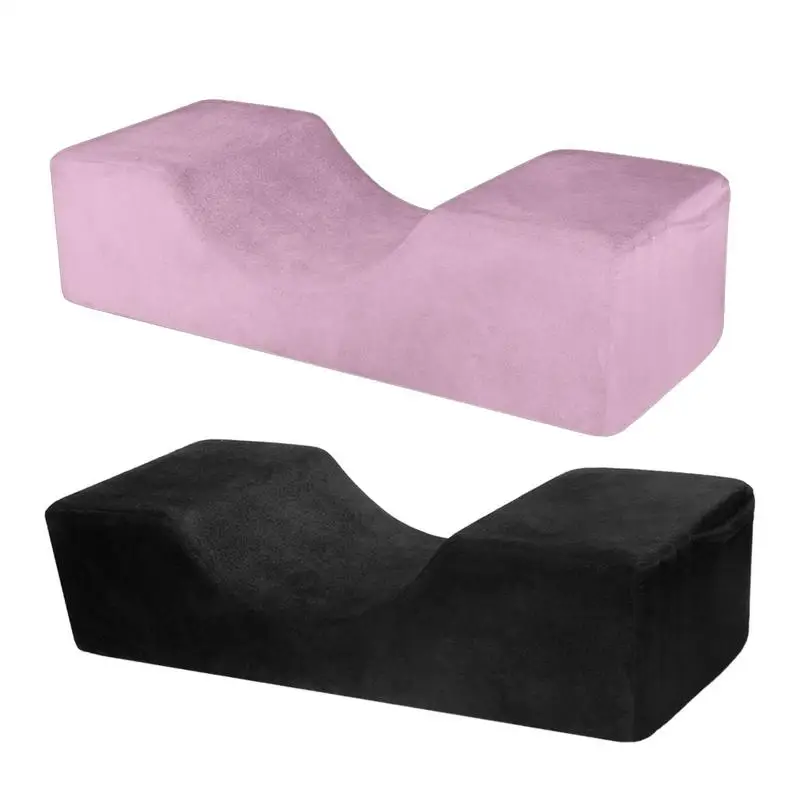 Lash Pillow Neck Support Eyelash Soft Pillow Grafting Eyelashes Memory Foam Eyelash Extension Pillow With Pocket Makeup Salon