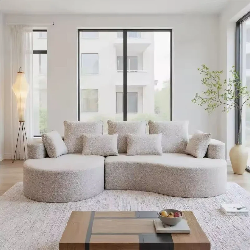 Nordic Modern Compressed Sofa Recliner Apartment Single Bedrooms Compressed Sofa Relax Armchairs Comfortable Divani Furnitures