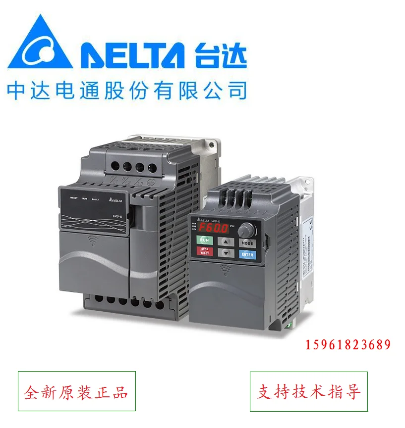 Original Delta Inverter VFD022E43A-M Zhongda Dentsu 2.2kw Three-phase 380V Spot Special Supply