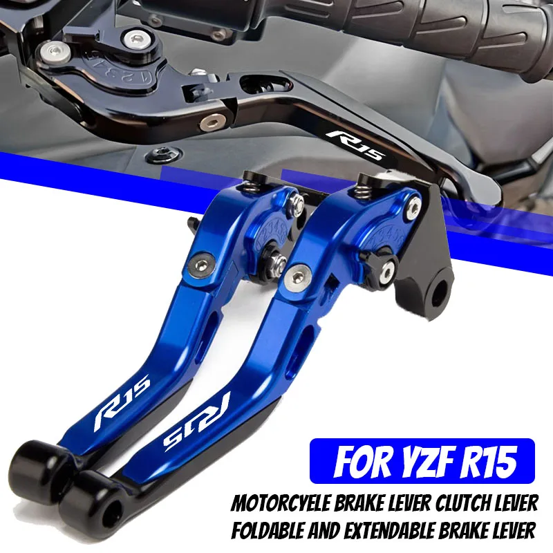 

For YZF-R15 YZF R15M/R15 V4 2022-Present Clutch Lever Brake Lever Set Adjustable Folding Handle Levers Motorcycle Accessories