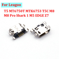 20pcs Micro Usb Charger Charging Dock Port Connector For Leagoo T5 MT6750T MTK6753 T5C M8 M8 Pro Shark 1 M5 EDGE Z7