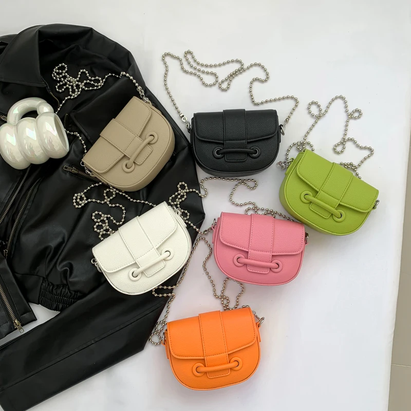 Modna damska torba typu Sling Super Mini torba Crossbody dziewczęca torebka szminka torba na ramię ze skóry PU torebka podsiodłowa marki Bolsos