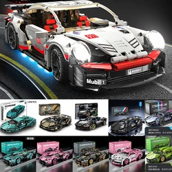 Building Blocks Roadster Technology 1:14 Racing Roadster building blocks Assembly brick vehicle toy gift for boys
