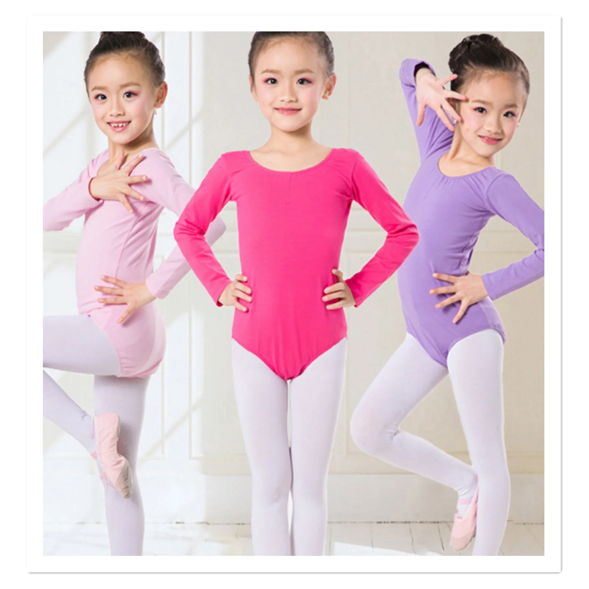 

Children's dance clothing grading practice dance clothing, girls' ballet clothing, short sleeved cotton dance jumpsuit, boutique