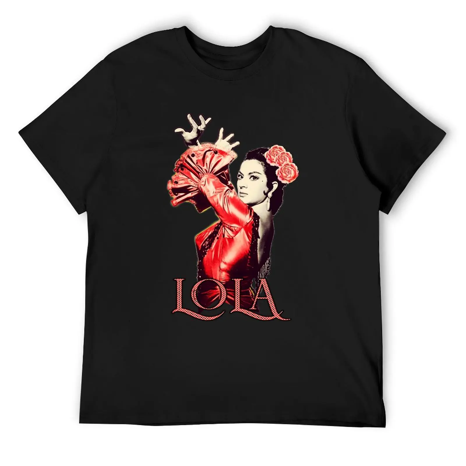

Lola Flores Lola Faraona Red Dress T-Shirt Louboutins quick drying man clothes mens t shirts pack