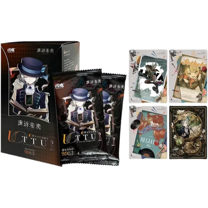 

[В наличии] Оригинальный обратный ход: мерцающая колонна UTTU 1999 года - классические коллекционные коллекционные коллекционные карточки, игрушки, подарки для детей