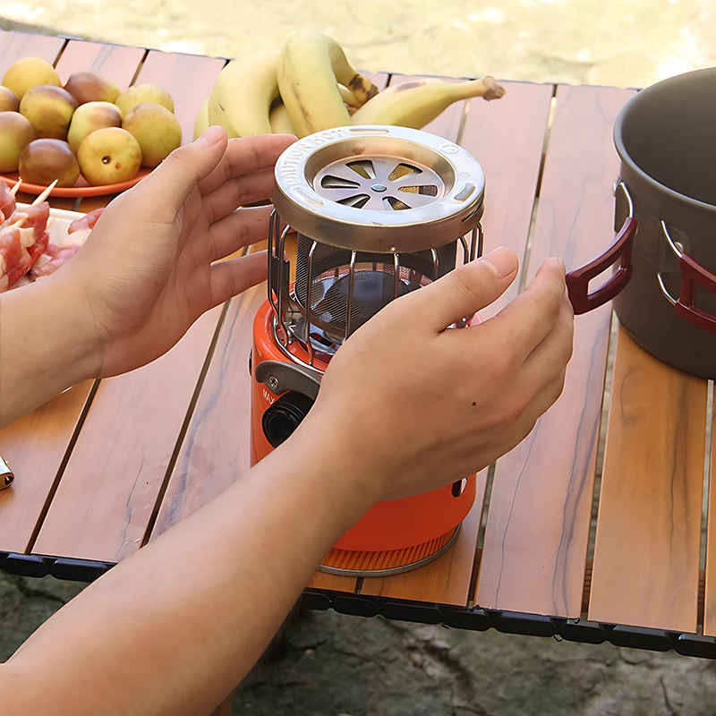 WESTTUNE 2 في 1 موقد تسخين خارجي متعدد الوظائف فرن الطبخ المحمولة السياحة طباخ بقاء الموقد لوازم التخييم #6