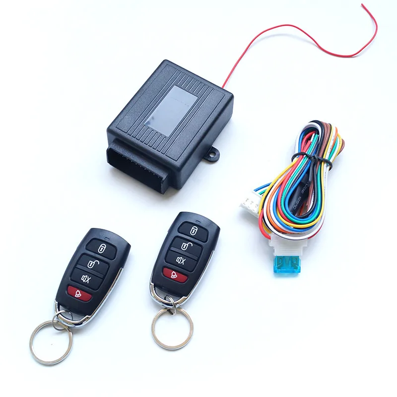 

Auto Passive Keyless Entry PKE Alarm System With Push Button Start Stop 12V