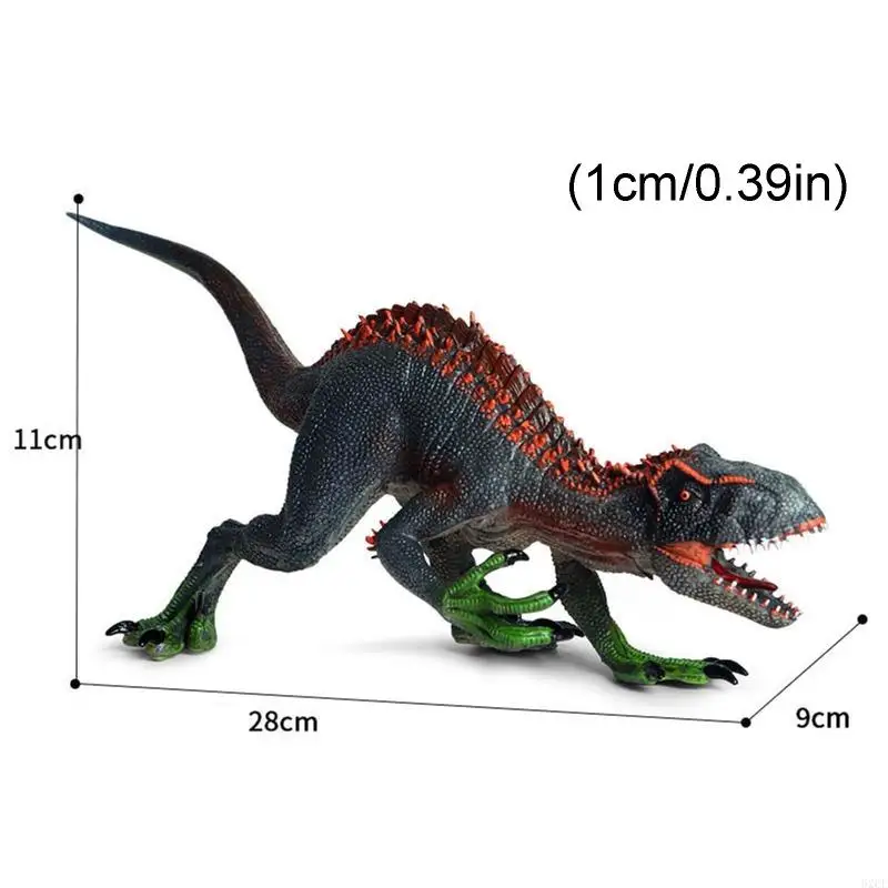 62CF Dinossauro Jurassiced Indominus Tyrannosaurus 렉스 피규어 공룡 모델 키즈 교육 선물 컬렉션 완구