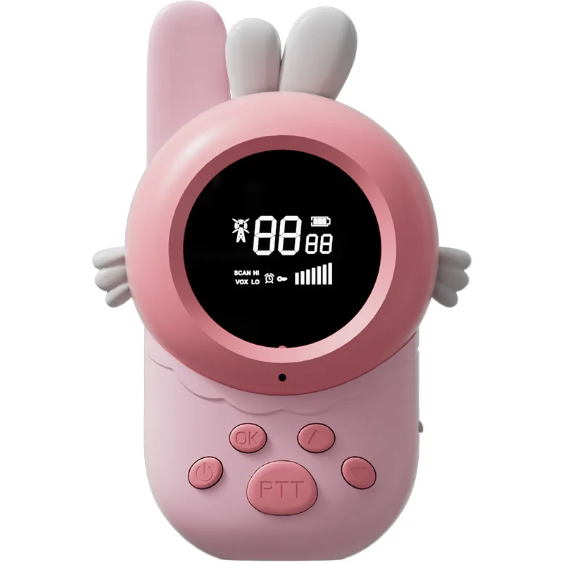 Children's walkie talkie cartoon pager gift, birthday high-definition call, children's parent-child toy festival, electronic pro