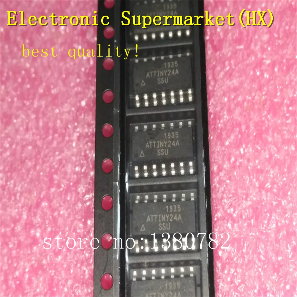 Free Shipping  10pcs-50pcs ATTINY24A-SSU ATTINY24A SOP-14 IC In Stock!