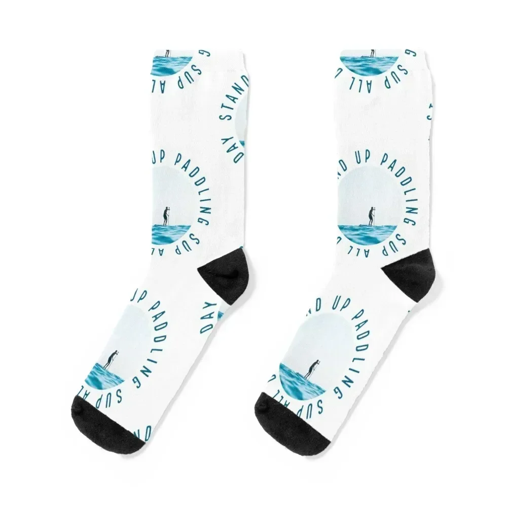 Stand up paddling stand up paddle boarding board sup all day Socks compression hip hop short Boy Child Socks Women's