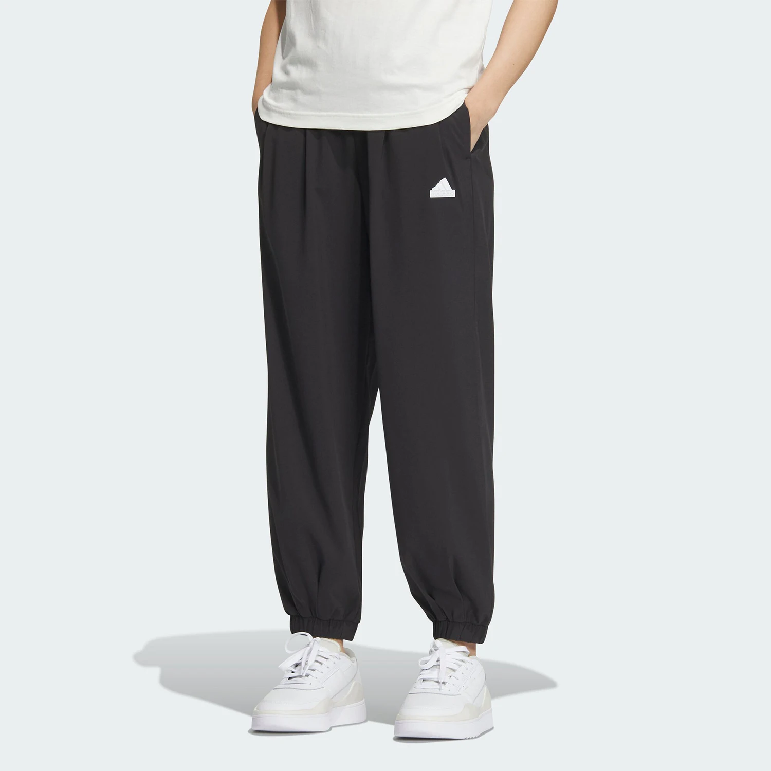 Adidas genuine new women's sunscreen UPF50+loose cropped pants IM8833