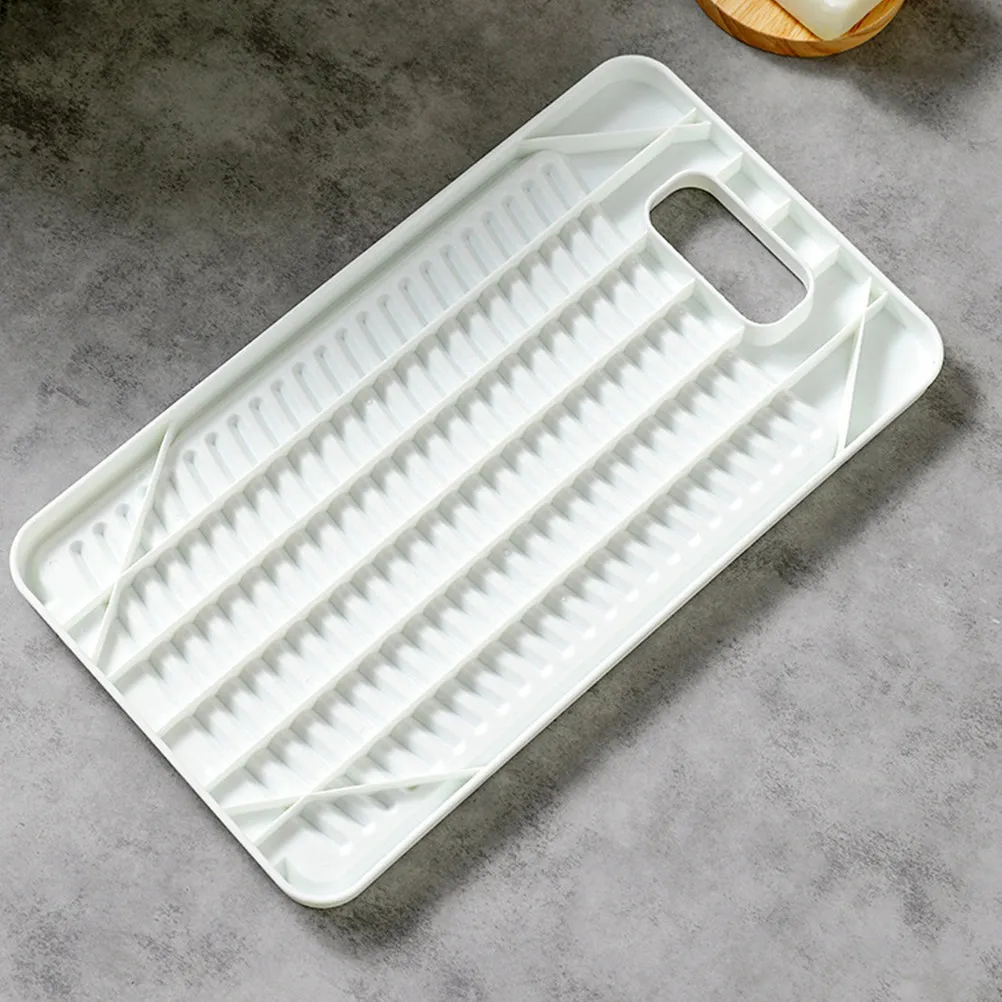 2Pcs Small Portable Washboard Innovative Design Anti-Slip Laundry Board for Clothes Socks Manual Clothes Washer Reusable