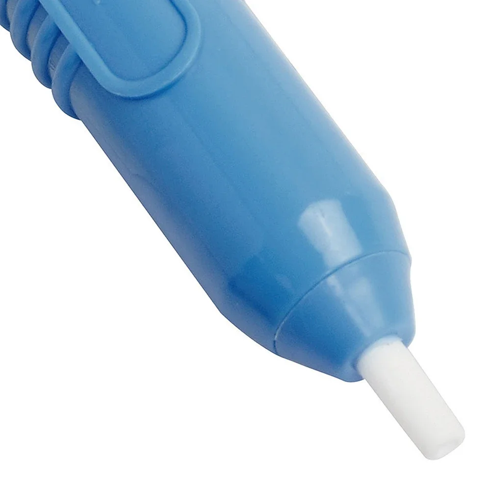 DP-366P Solder Removal Tool with Front-Mounted Heat-Resistant Nozzle and Side-Actuated Button for Fast One-Hand Operation