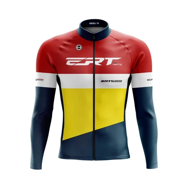 Brazil Racing Jacket Autumn/winter Cycling Clothing Men's Bicycle Long Sleeve Shirts Bib Pants Mtb Road Bike Sweatshirt Coat