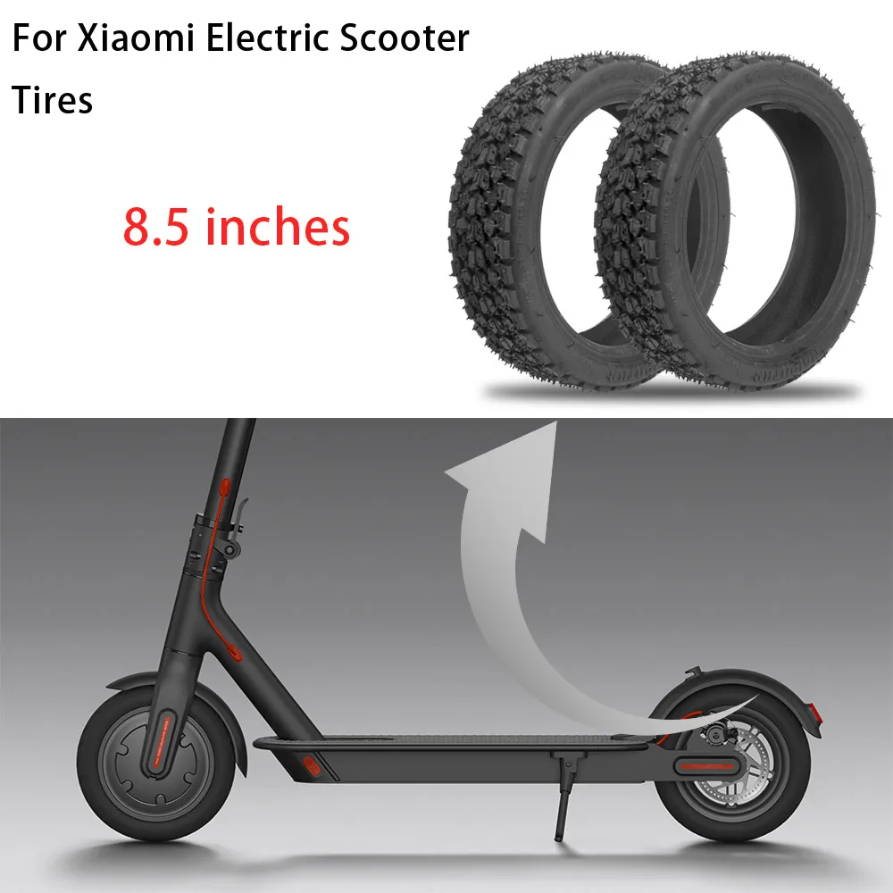 BANGTING 8,5 Zoll E Scooter Solid Reifen, 8 1/2 x2 Vollgummireifen, 50/75-6.1 Ersatzreifen für Xiaomi Pro 2 / M365 / M365 Pro / 1S / 3/3 Lite/Essential und alle 8,5 Zoll Scooter Reifen (1 PCS