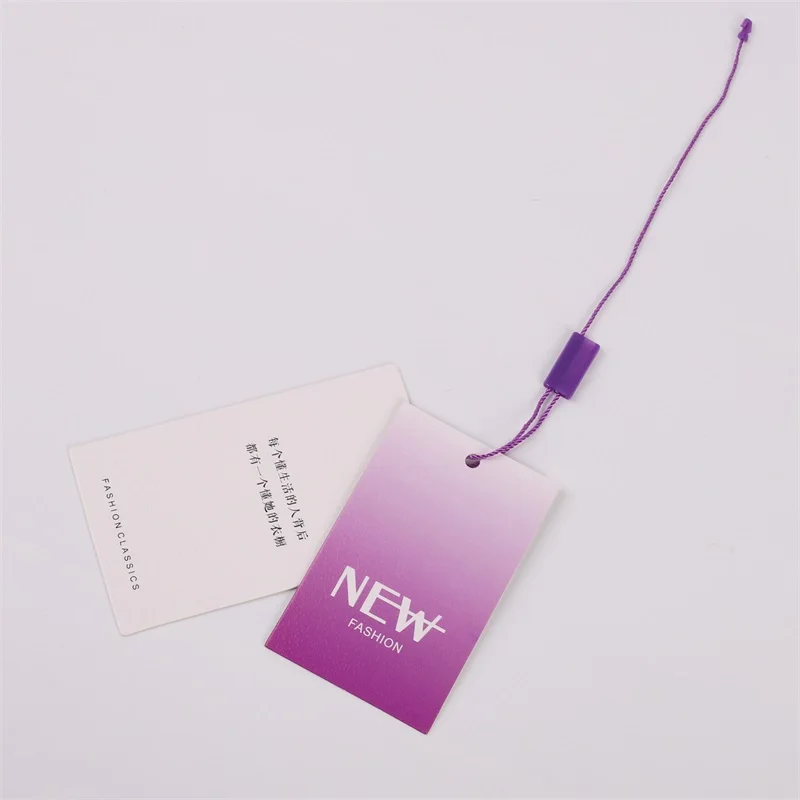 Custom .. pieces. Label Hangtag mewah dengan Logo timbul Matte dan Hot Stamping kartu bisnis dan Garme